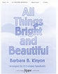 All Things Bright and Beautiful Handbell sheet music cover